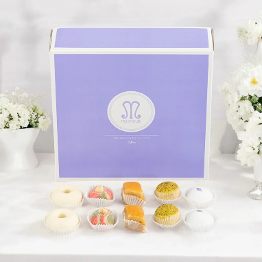 ASSORTED ALMOND PASTRY GIFT BOX – 1KG TUNISIAN SWEETS