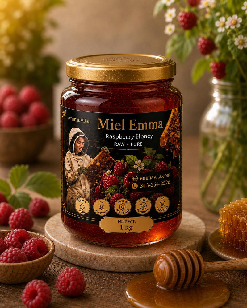 Miel Emma Bee Pollen - Pure Dried Bee Pollen Granules