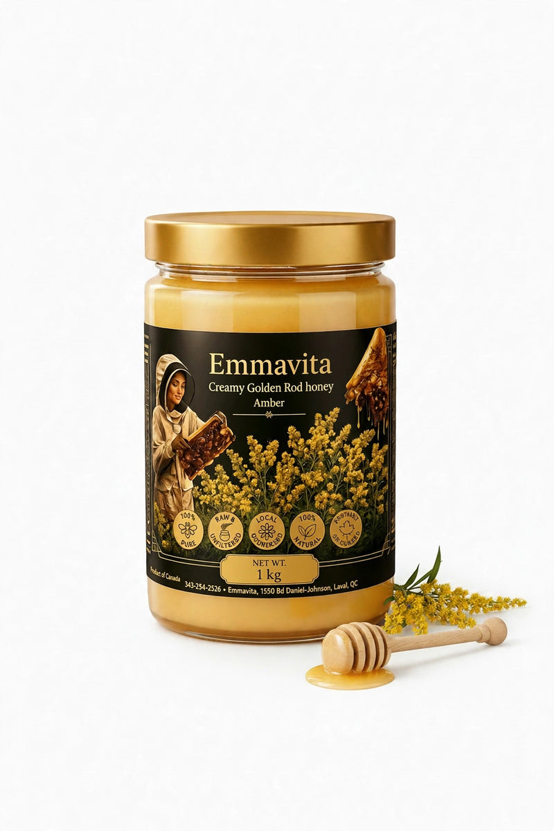 Creamy Golden Rod Honey