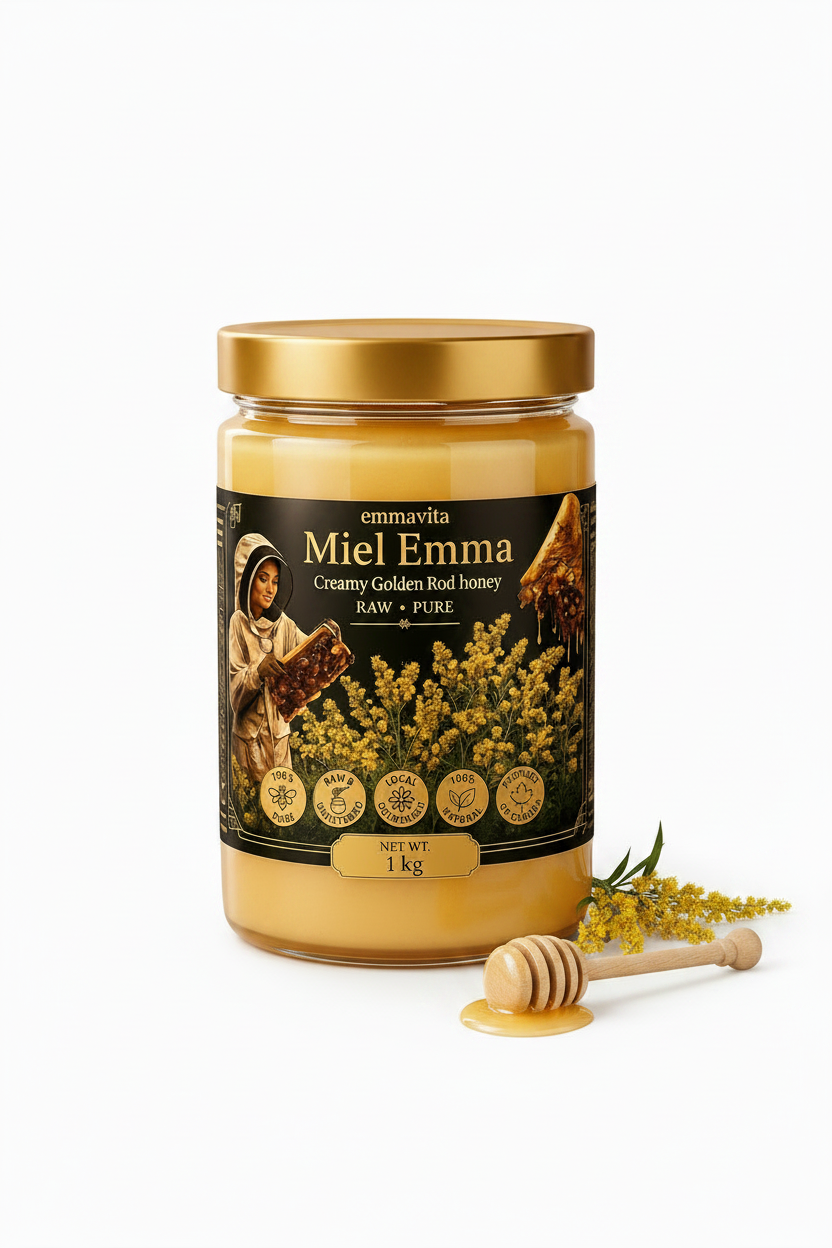 Creamy Golden Rod Honey