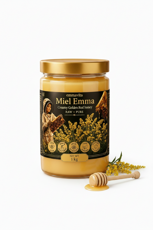 Miel de verge d'or crémeux