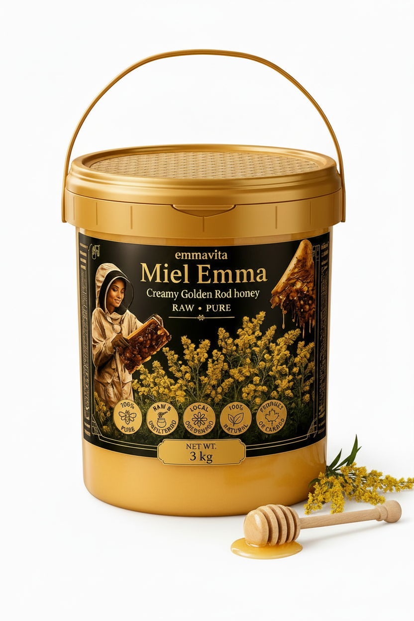 Creamy Golden Rod Honey