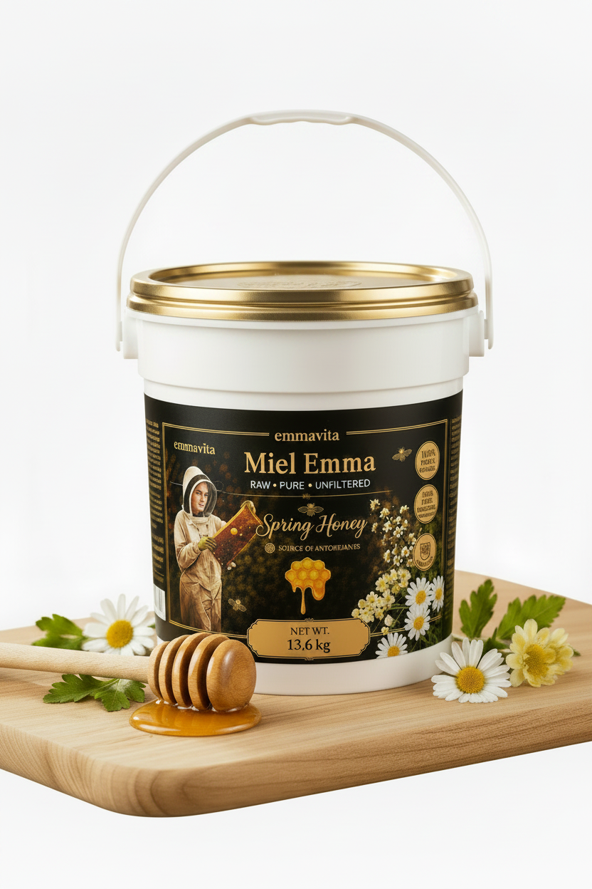 Miel de printemps brut