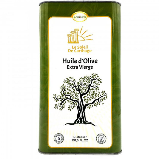 Soleil de Carthage Extra Virgin Olive Oil – 3L